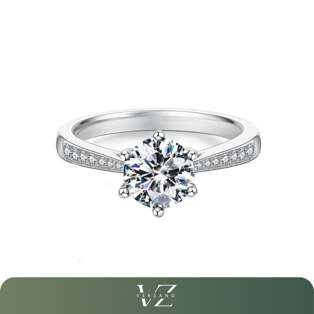 Anel de noivado ajustável em prata esterlina 925 com zircão geométrico, estilo clássico e sofisticado, perfeito para noivado, casamento e presentes