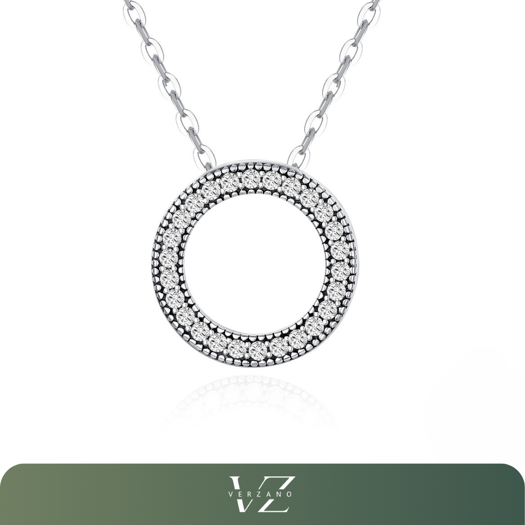 Colar em Prata 925 com Pingente Cravejado Verzano®