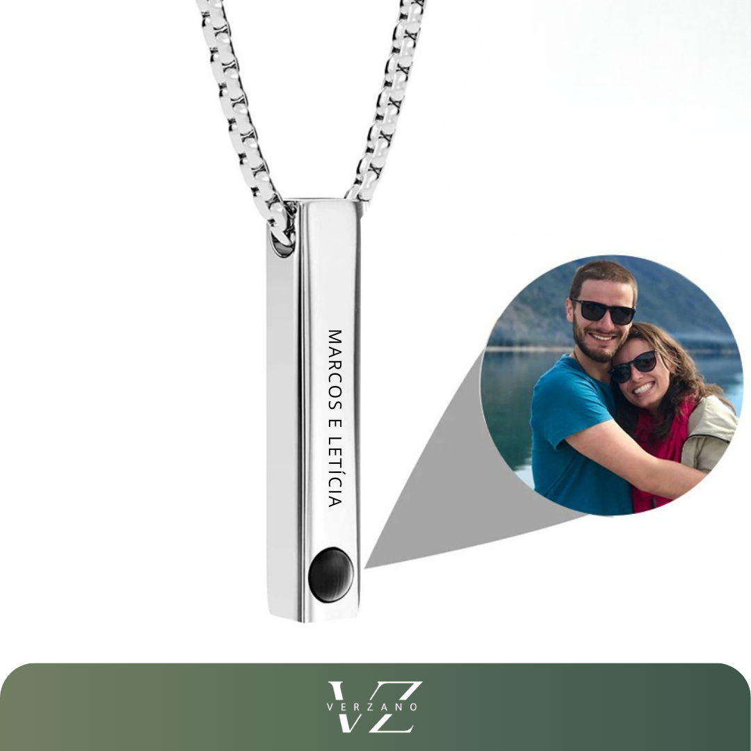 Colar Personalizado com Foto Stick Verzano®
