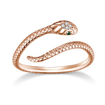 Anel Serpente Mística em Prata 925 Verzano®