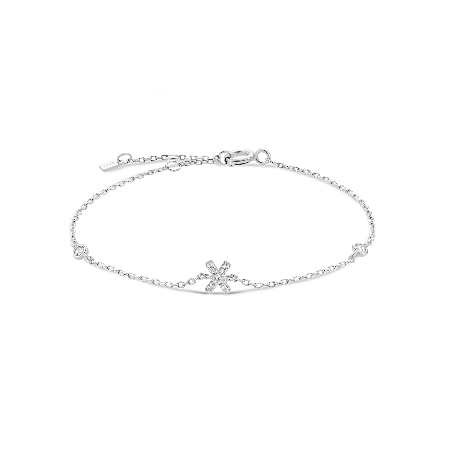 Pulseira de Monograma em Prata 925 Verzano®