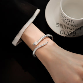 Bracelete Cobra em Prata 925 Verzano®