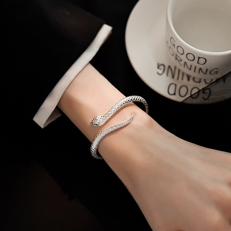 Bracelete Cobra em Prata 925 Verzano®
