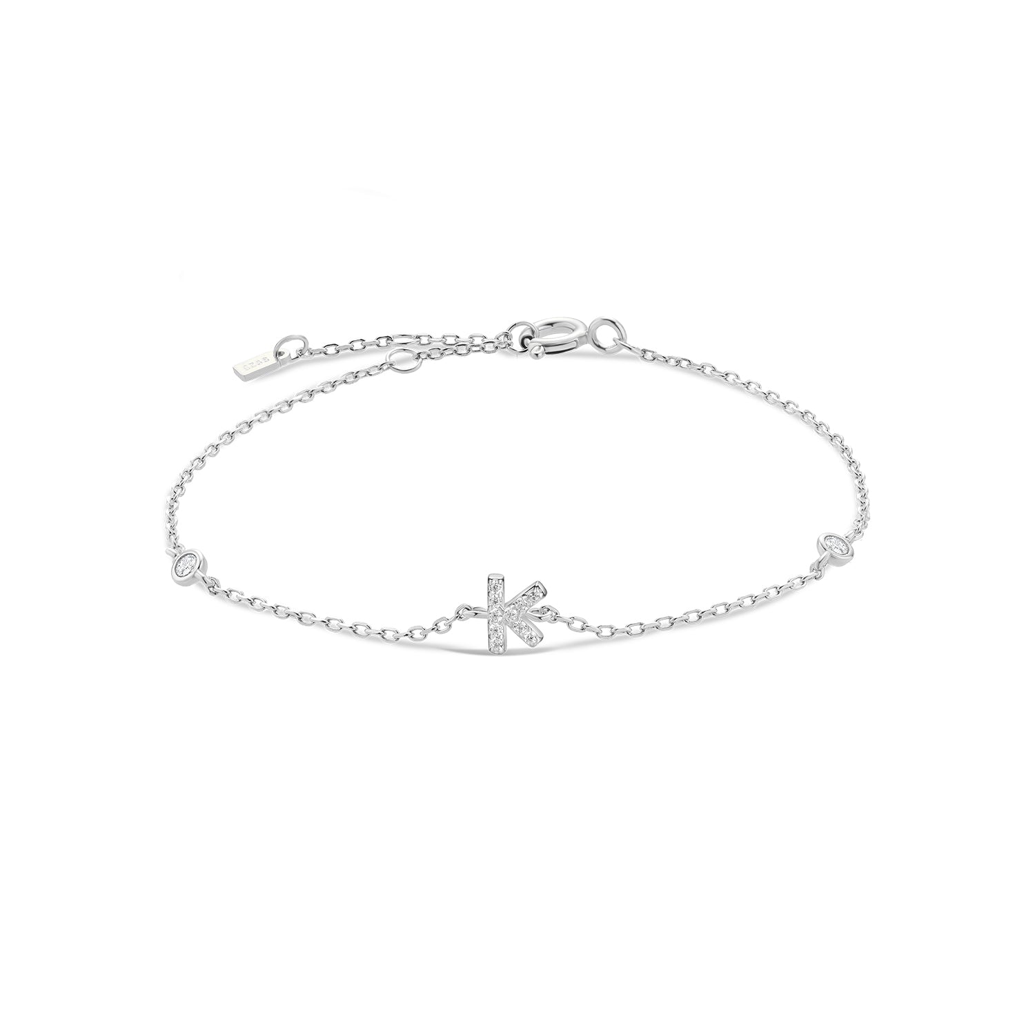 Pulseira de Monograma em Prata 925 Verzano®