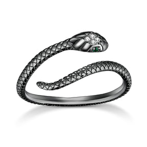 Anel Serpente Mística em Prata 925 Verzano®