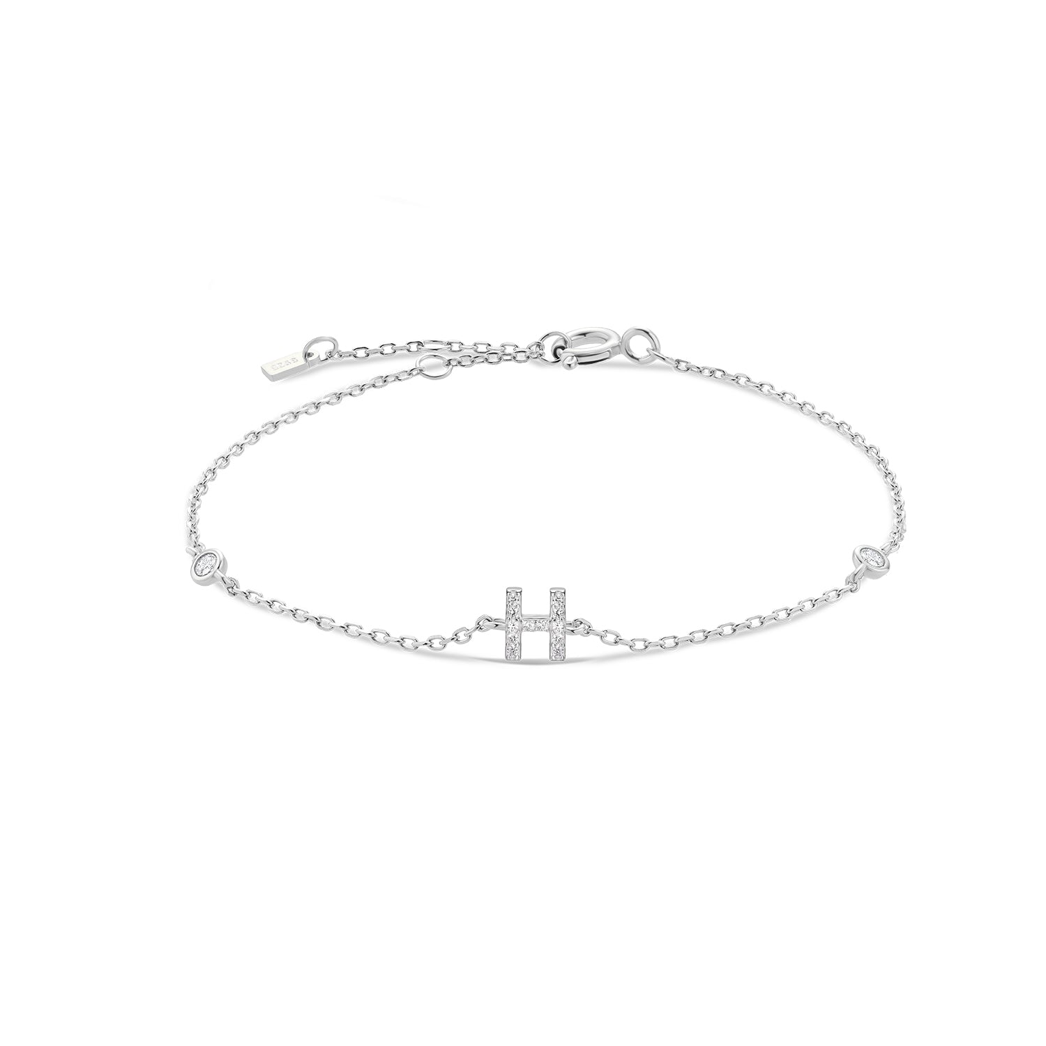 Pulseira de Monograma em Prata 925 Verzano®