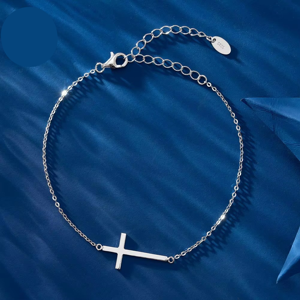 Pulseira Croix Élégante em Prata 925 Verzano®