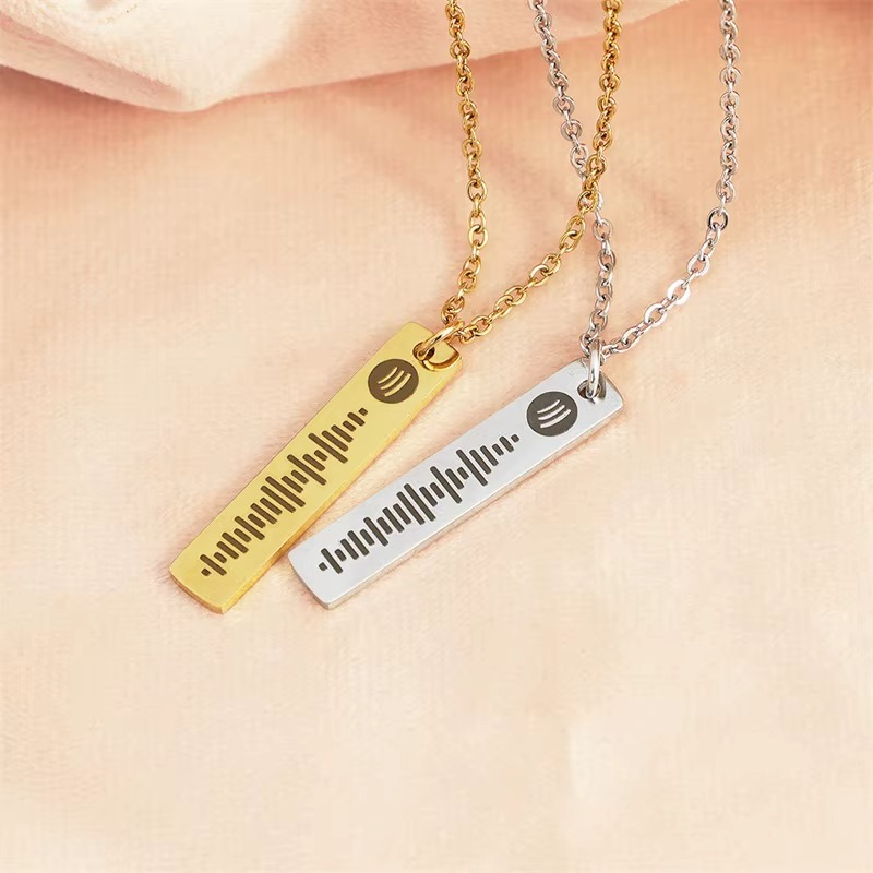Colar Personalizado Código Spotify Verzano®