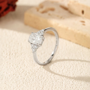 Anel Solitário Héritage Moissanite Verzano em detalhe
