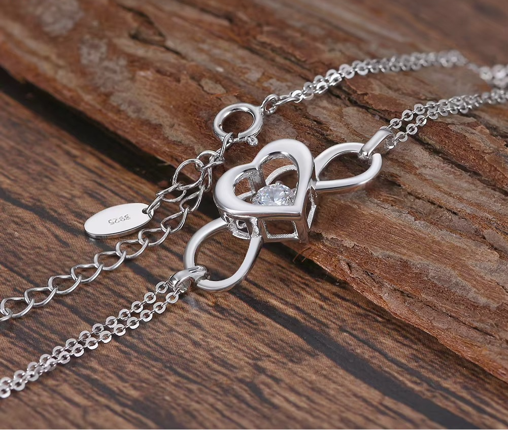 Pulseira Amor Eterno em Prata 925 Verzano®
