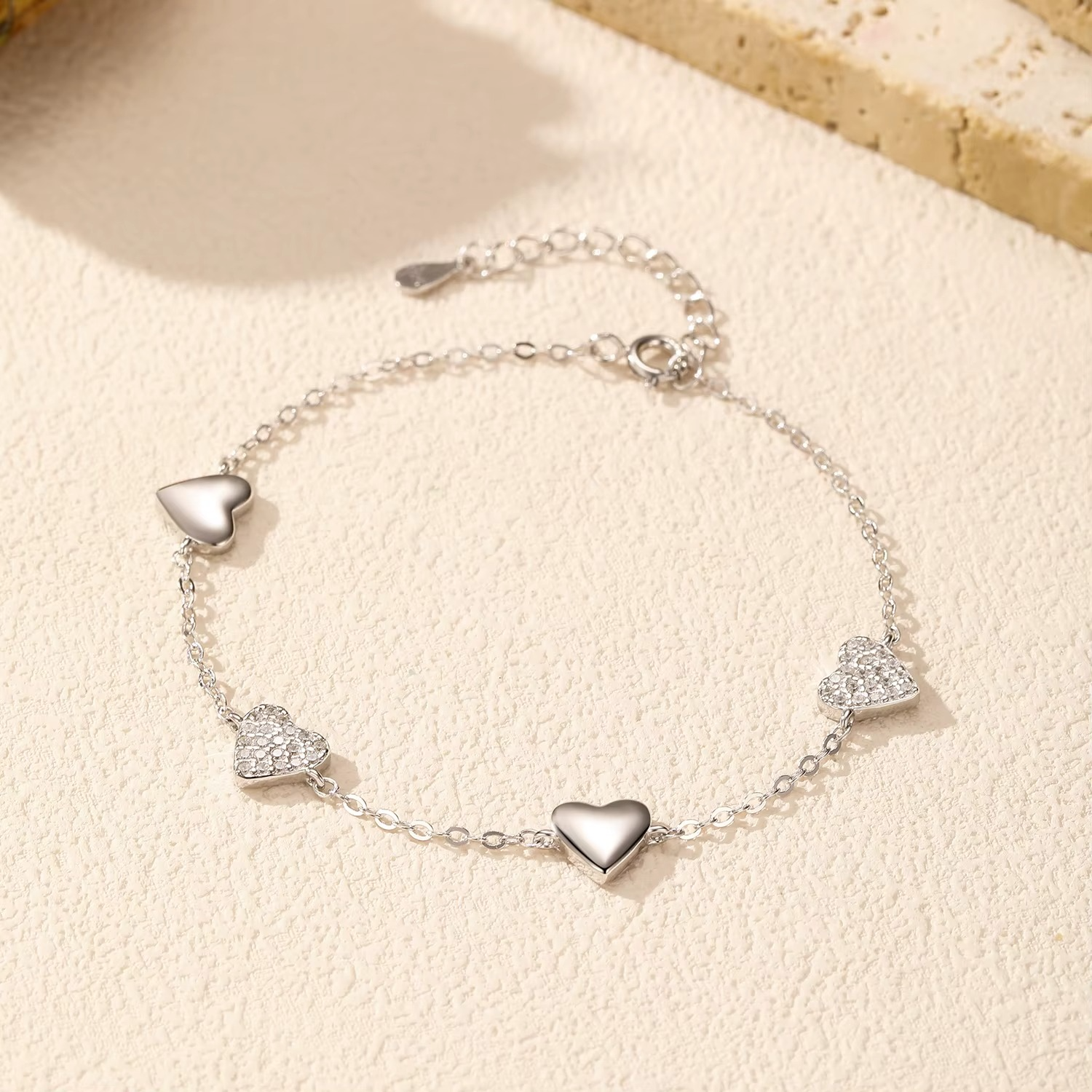 Pulseira Coração em Prata 925 Verzano®