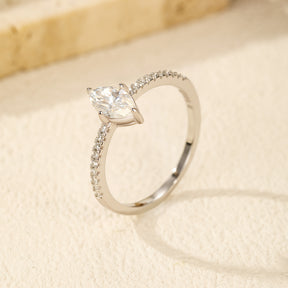 Detalhe do Anel Solitário Diamanté Moissanite Verzano