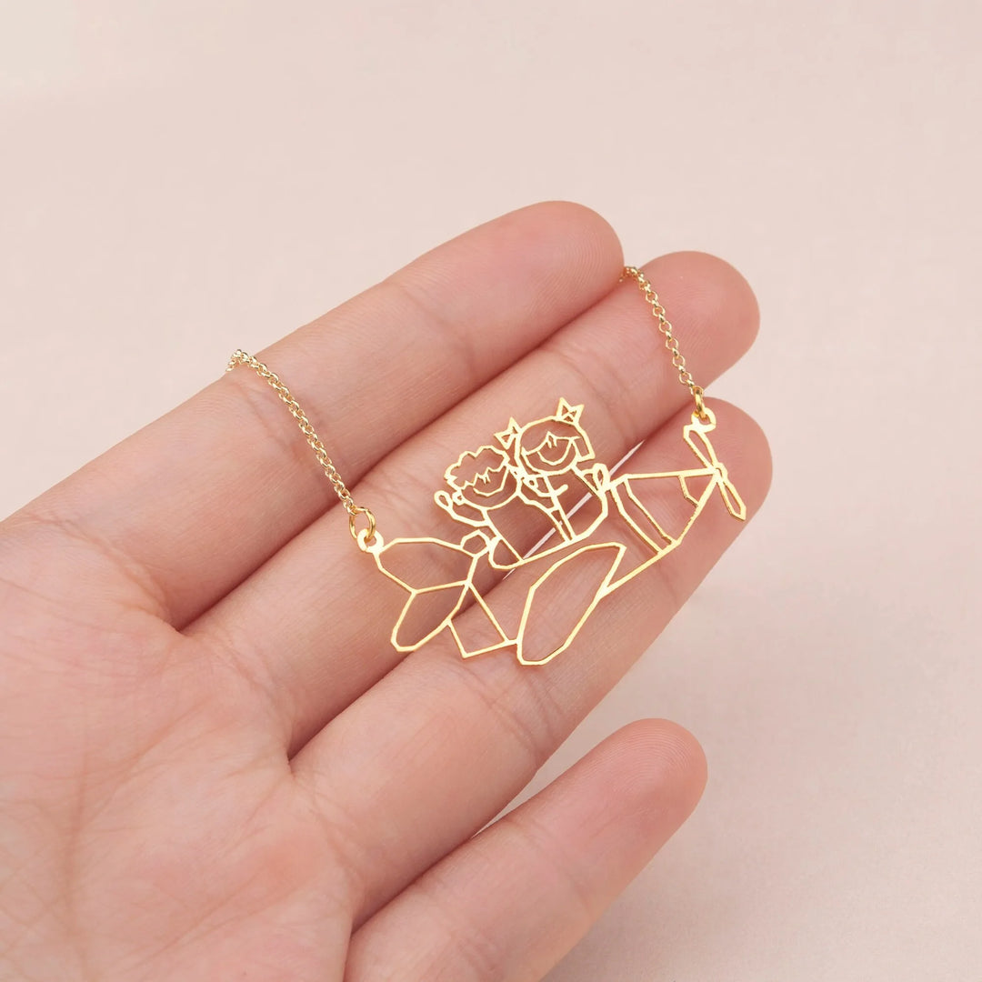 Colar Desenho Personalizado + Caixa de Presente Verzano®