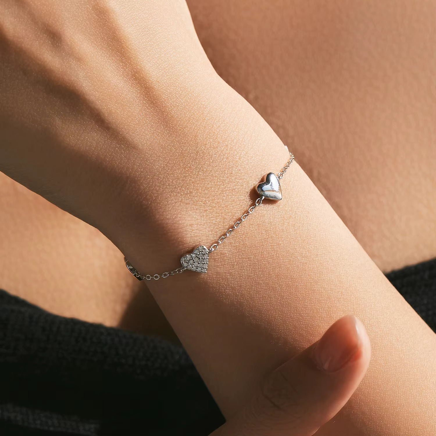 Pulseira Coração em Prata 925 Verzano®