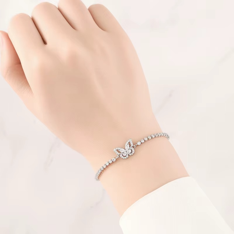 Pulseira Riviera Butterfly em Prata 925 Verzano®