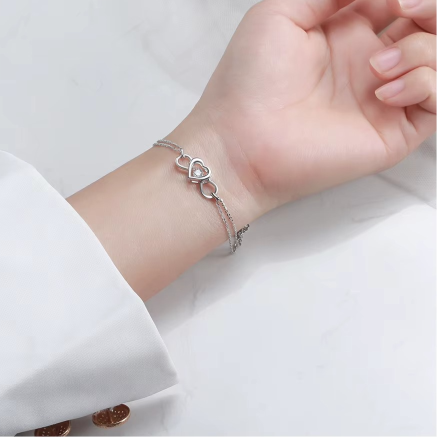 Pulseira Amor Eterno em Prata 925 Verzano®