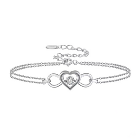 Pulseira Amor Eterno em Prata 925 Verzano®