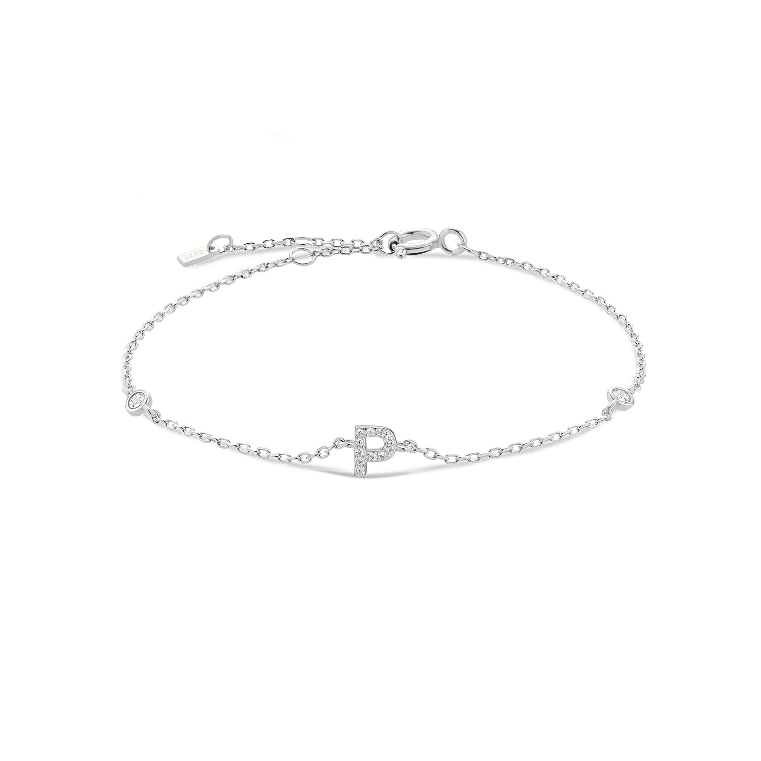 Pulseira de Monograma em Prata 925 Verzano®