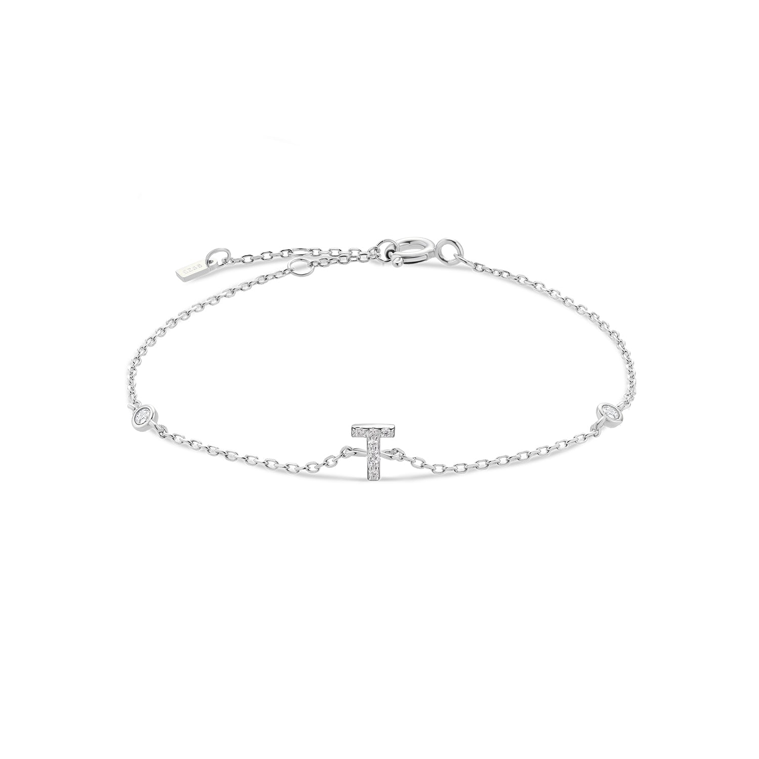 Pulseira de Monograma em Prata 925 Verzano®