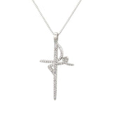 Colar Pingente Cruz de Fé em Prata 925 Verzano®
