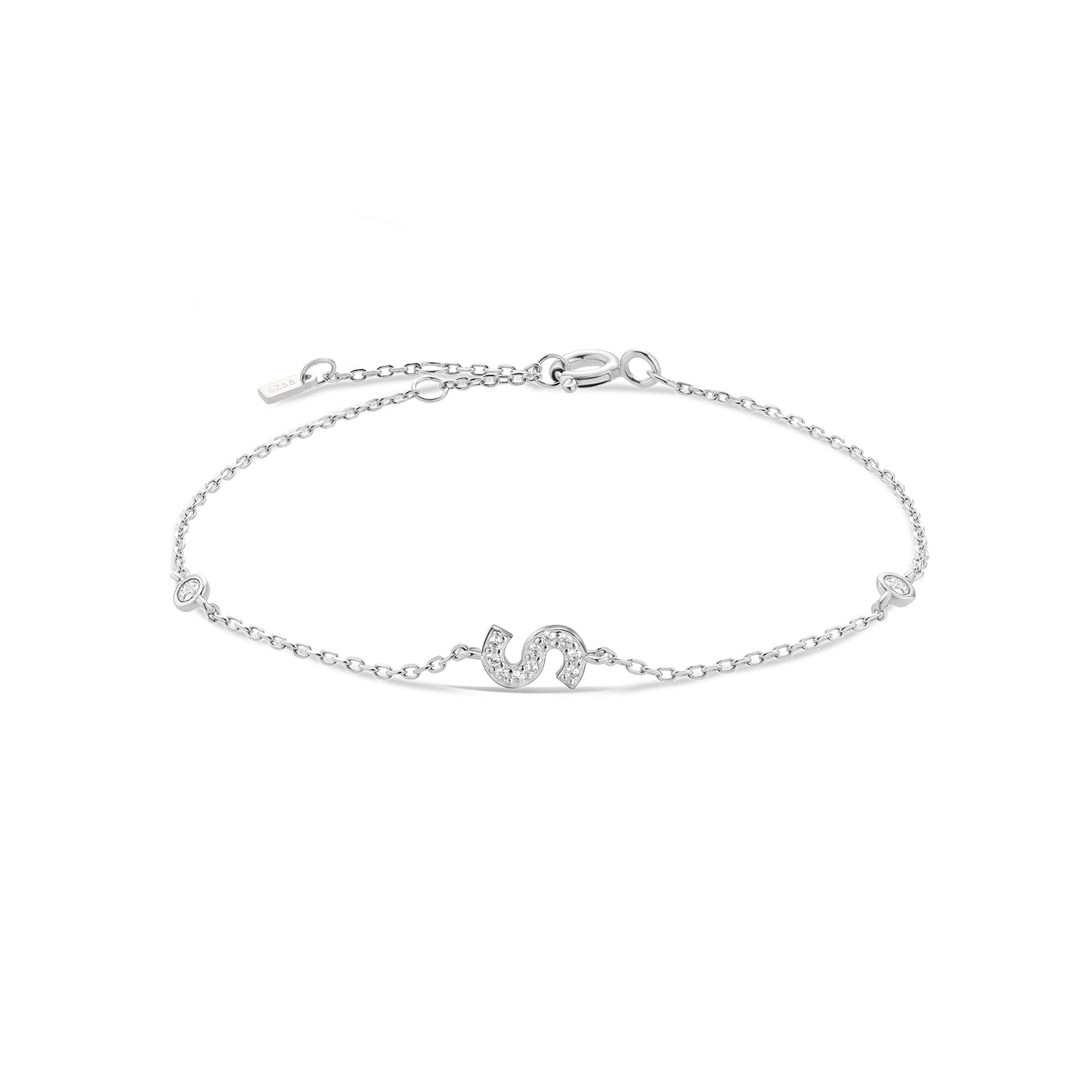 Pulseira de Monograma em Prata 925 Verzano®