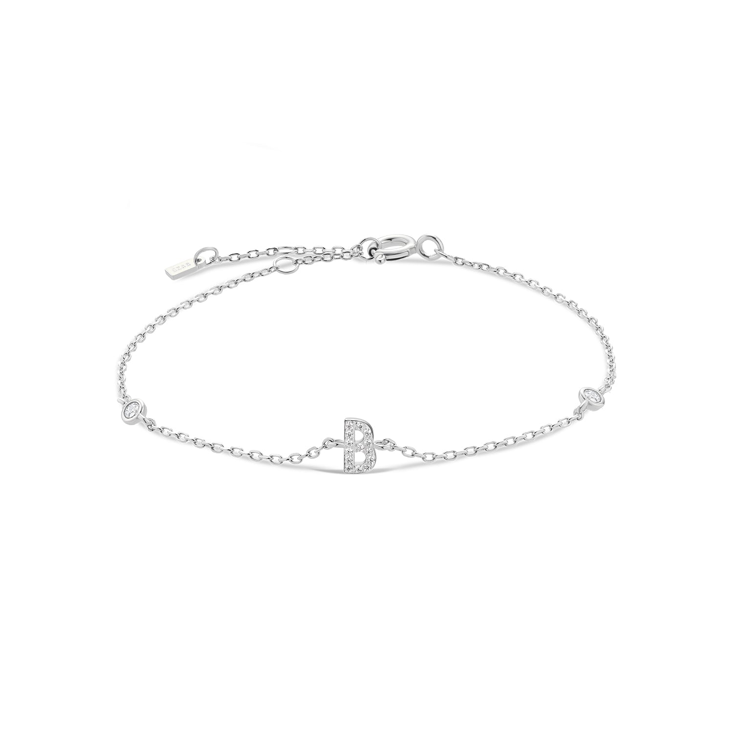 Pulseira de Monograma em Prata 925 Verzano®