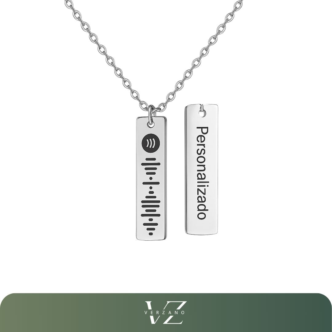 Colar Personalizado Código Spotify Verzano®