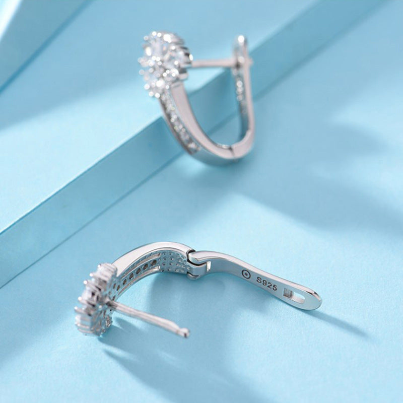 Brincos de Prata Esterlina 925 com Zircônia – Elegância e Sofisticação