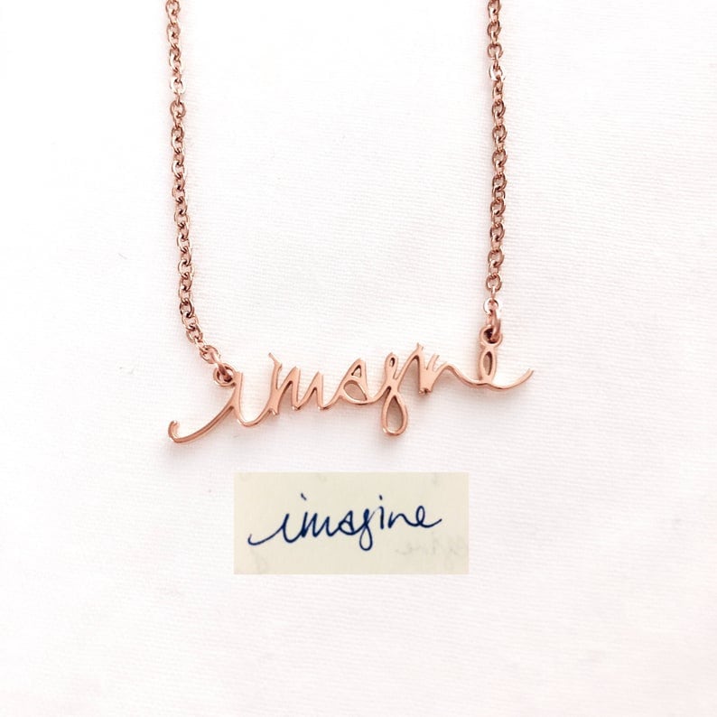 Colar Desenho Personalizado + Caixa de Presente Verzano®