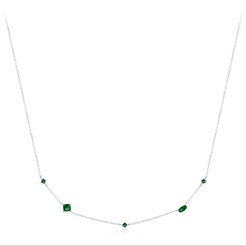 Colar de Pontos de Luz em Prata 925 Verzano®