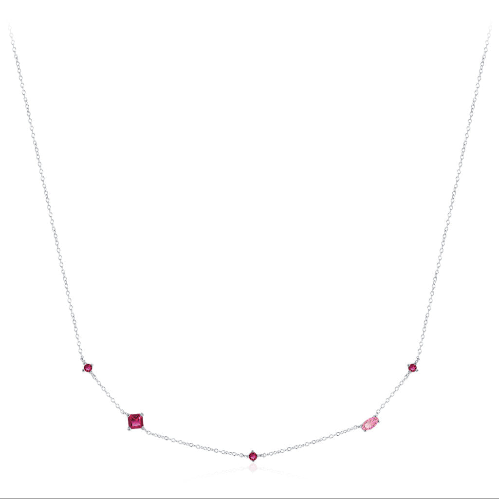 Colar de Pontos de Luz em Prata 925 Verzano®