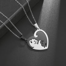 Conjunto Colar Metadinha de Gatinho Para Casal Verzano®